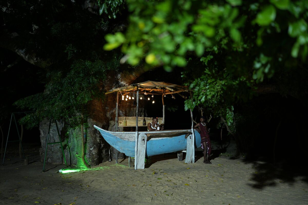 The camp in use — The main house, the boat bar, the restaurant and the pool — the parts of Cterra you live in.