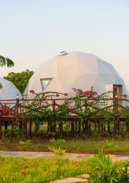 The domes from outside