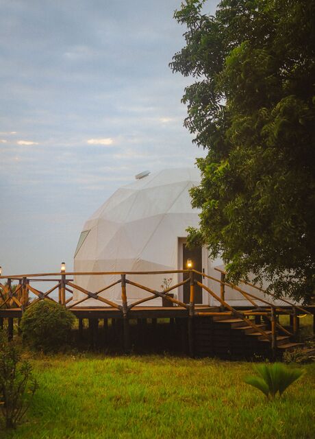 The domes from outside